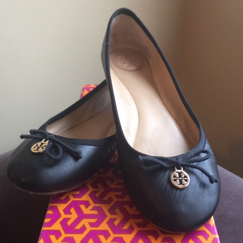 Tory Burch Chelsea ballet flats - black